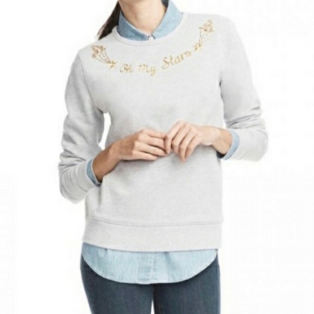 Draper James Oh My Stars Sweater sz L